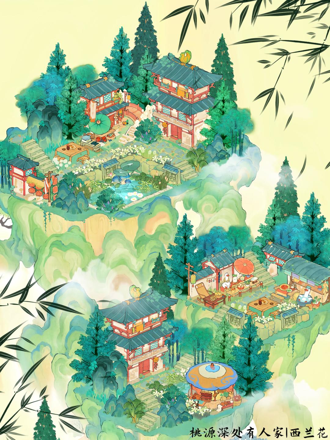 桃源浮玉岭|竹风纳清夏 3