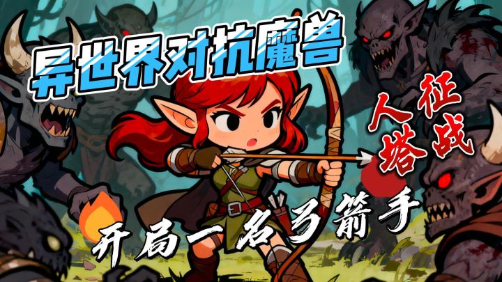 开局一名射手!对抗魔兽大军!《人征塔战》超爽割草塔防截图