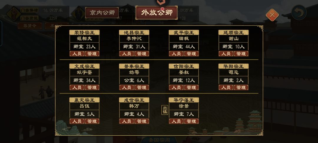 公卿的封号 1
