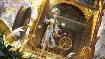 第五人格×故宫观唐联动：
舞女稀世时装-钟阁杼思
舞女稀世随身物品-自由之钥
岁月回转，庄园钟鸣。
无形的时间流动幻化为有形的指针循环，记录着亘古未断的交织相连。
#第五人格 #第五人格故宫观唐联动 #第五人格IP联动