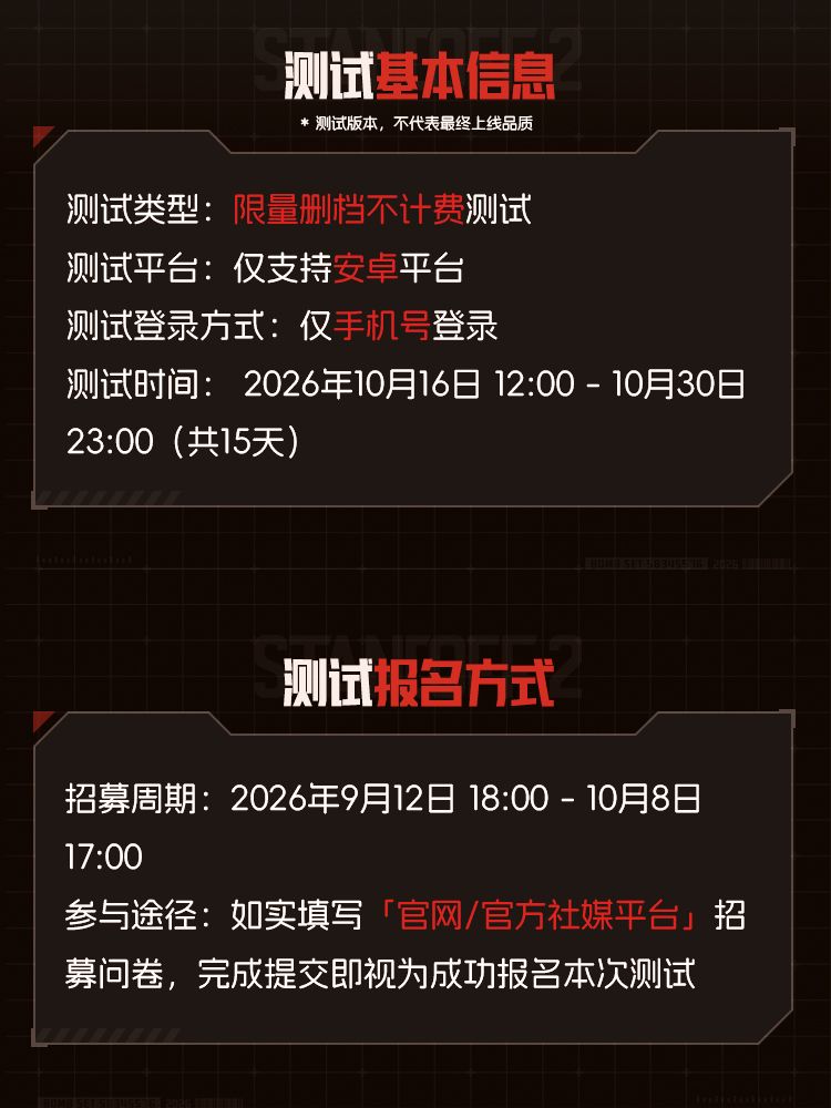 「突围测试」招募指南 2