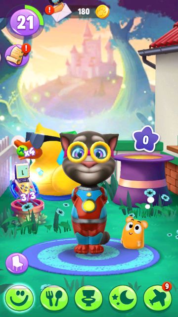 《我的汤姆猫2》体验有趣的前院