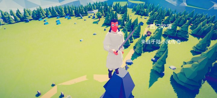 没听得见我觉得这两个角色哪一个帅？#全面憨憨战争模拟器自定义兵种大赛第二 #全面憨憨战争模拟器自制兵种截图