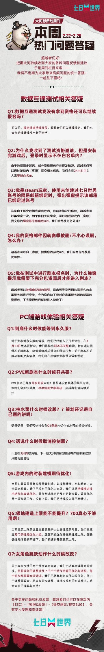 官方发布的热门问题解答