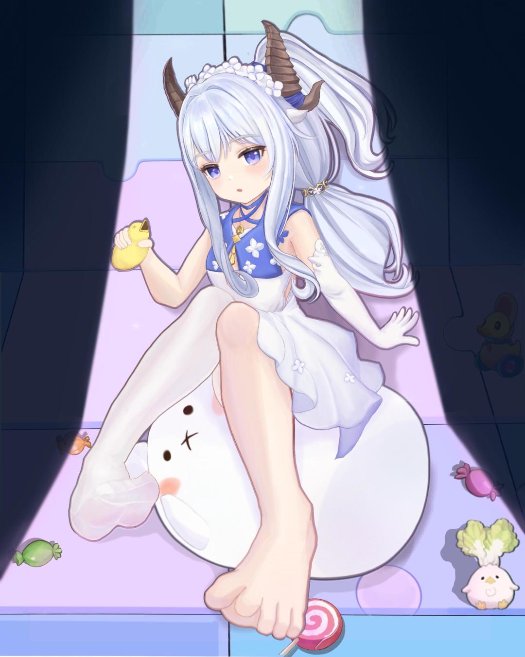 画了阿比肚子饿了 1