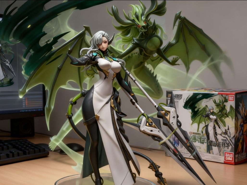 还有谁没有自己喜欢角色的3D手办啊 3
