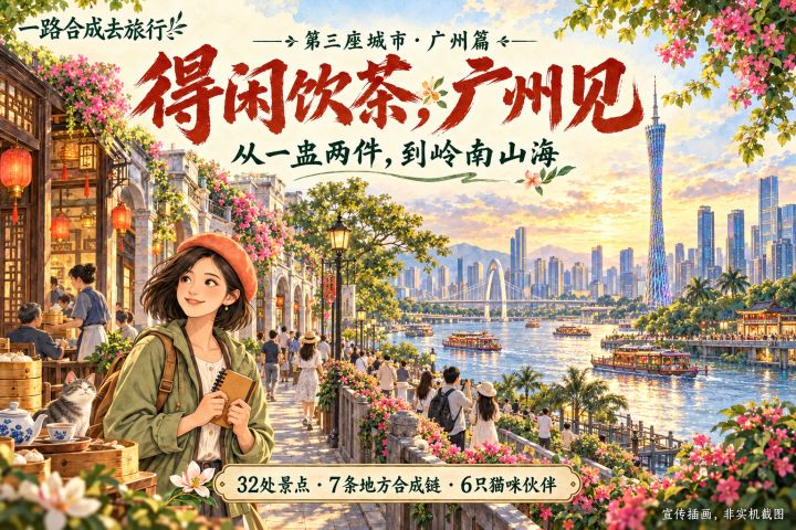 旅行家们,下一站,我们去广州!截图