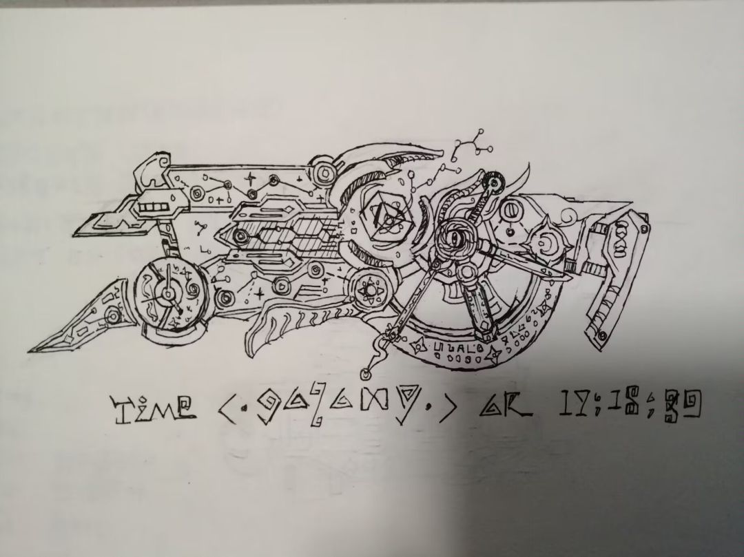 时空齿轮神枪,希望官方可以把这皮肤给他借用过去颜色你自己搭配 1
