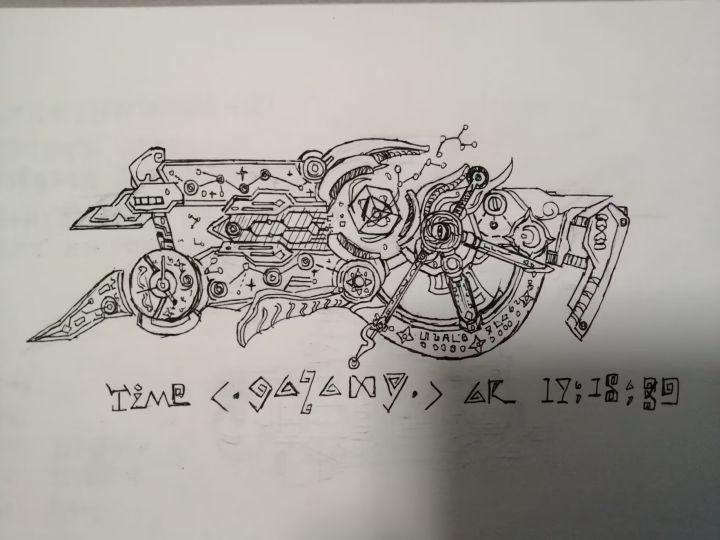 时空齿轮神枪，希望官方可以把这皮肤给他借用过去颜色你自己搭配截图