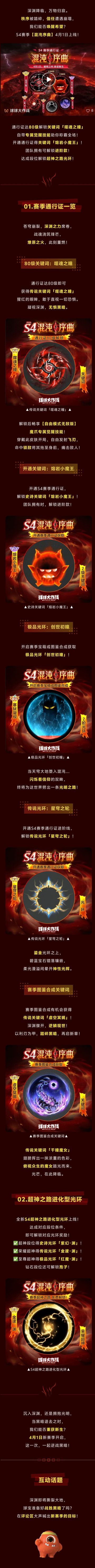 S4赛季4.1开启！超硬核关键词携专属觉醒技能，助你击碎黑暗！