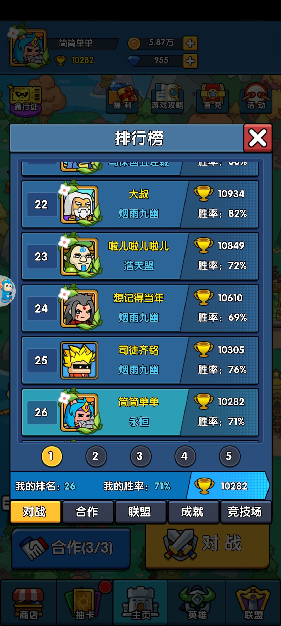 14级VS110级 3