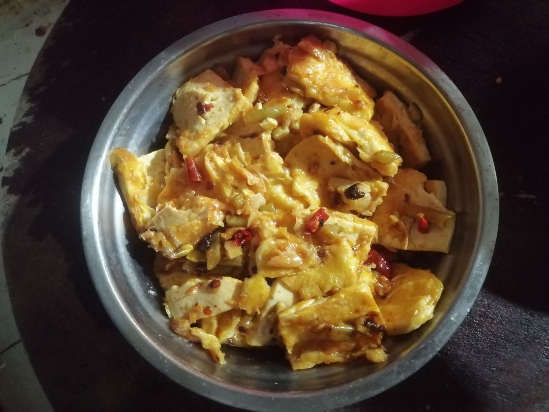 这是我今天中午做的一道菜。 3