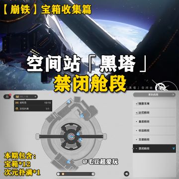 「V1.6攻略」空间站黑塔-禁闭舱段宝箱