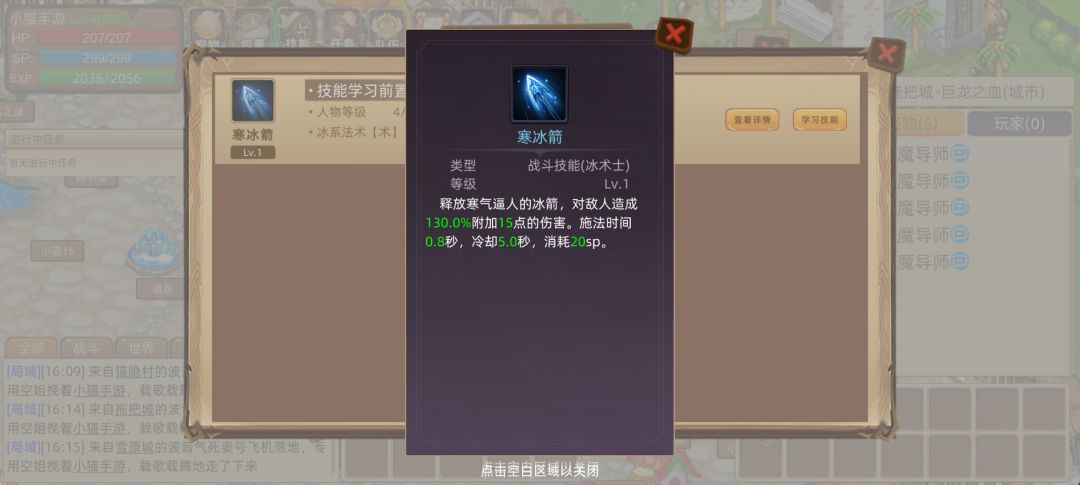 冰系 【冰术士】 1