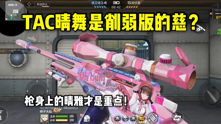 TAC晴舞是削弱版的慈？枪身上的晴雅才是重点！截图
