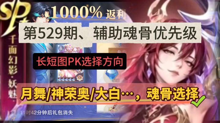 第529期、辅助魂骨优先级截图