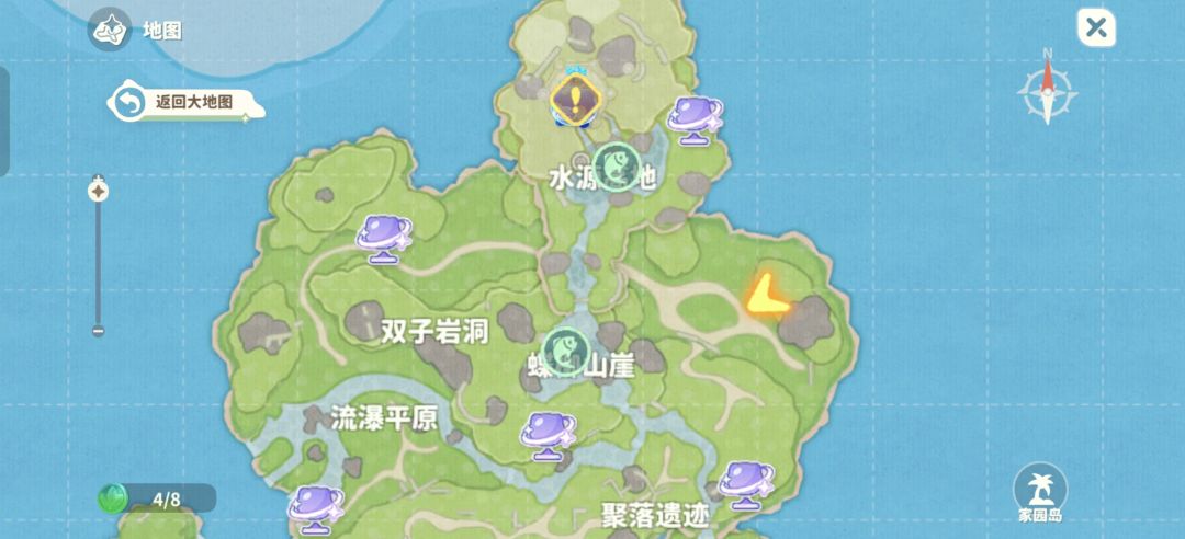 金点瓢虫位置截图