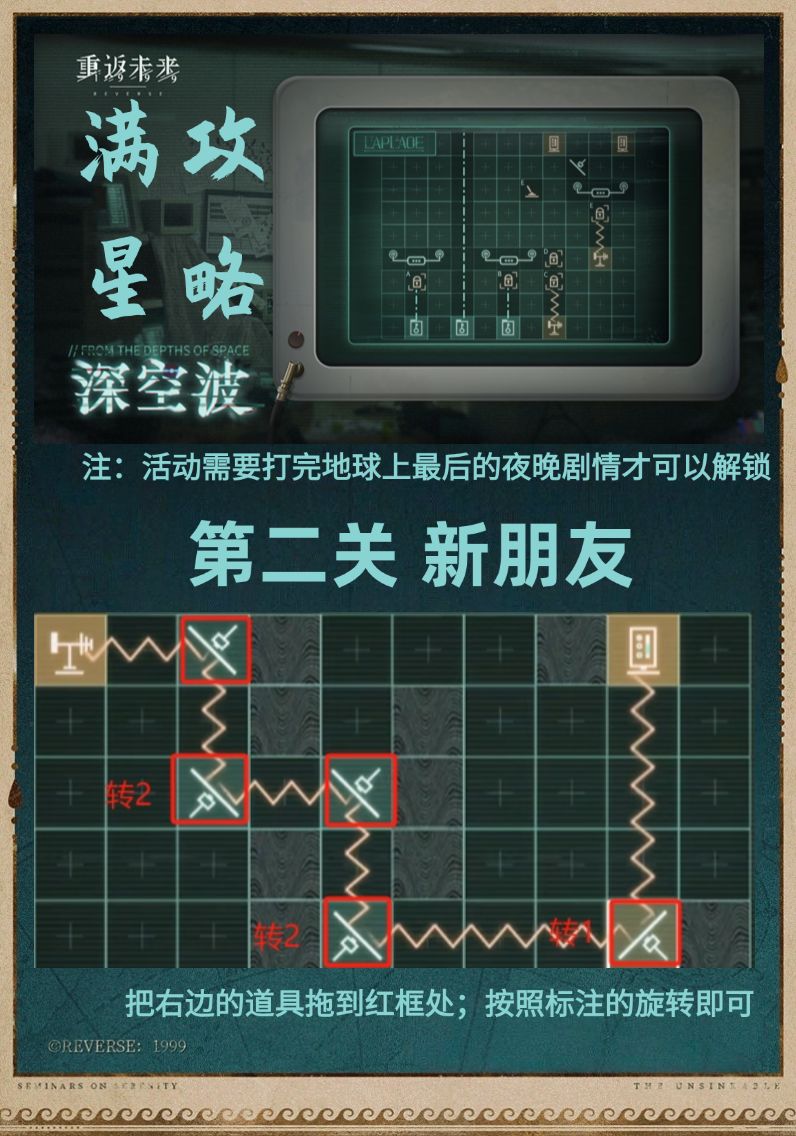 深空波活动攻略,简单好抄一图流 1