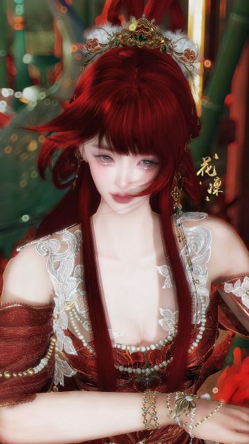 【云彩之上】月下山盟&盒子返图！一整套就是娇美动人