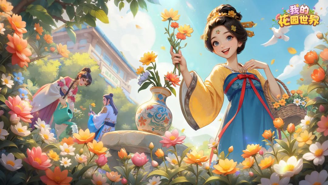 《我的花园世界》种田+插花美学的治愈之旅 1