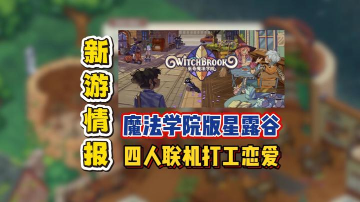 魔法学院版星露谷,四人联机打工恋爱截图
