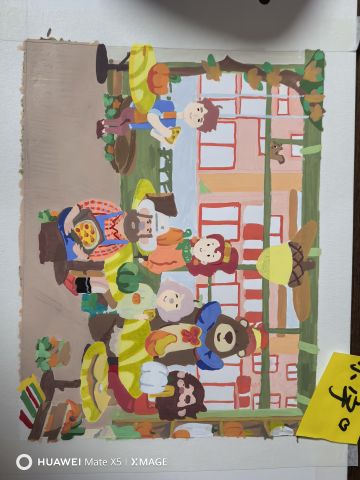 南瓜赛季！终于画完了