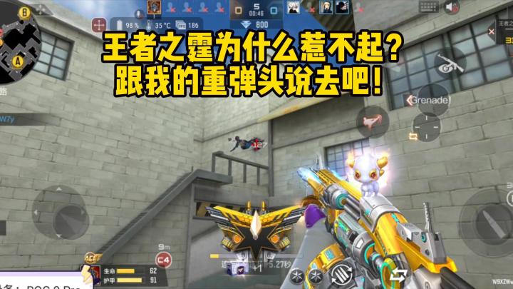 王者之霆为什么惹不起?跟我的重弹头说去吧!截图