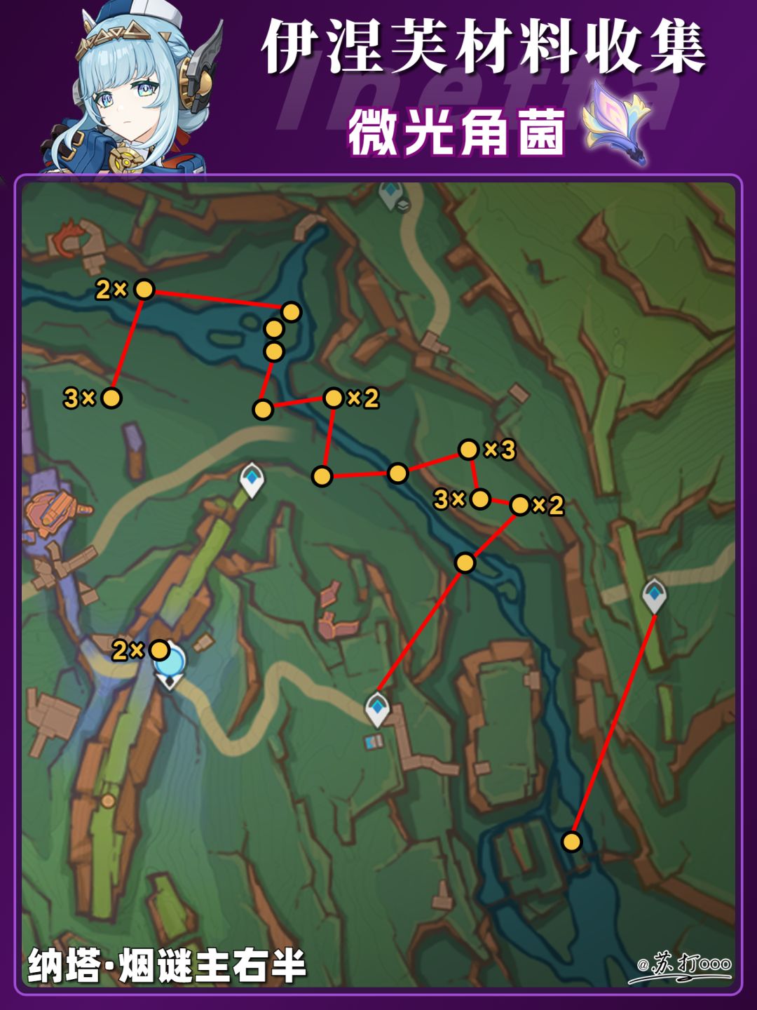 【V5.8】原神「伊涅芙」一图流❗ 2