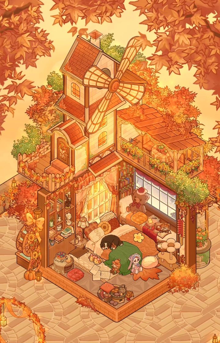 秋日,和小狗一起截图