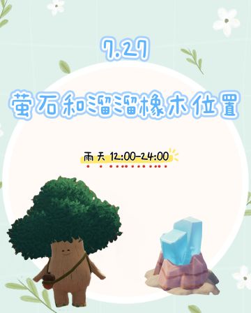 今日萤石和溜溜橡木位置