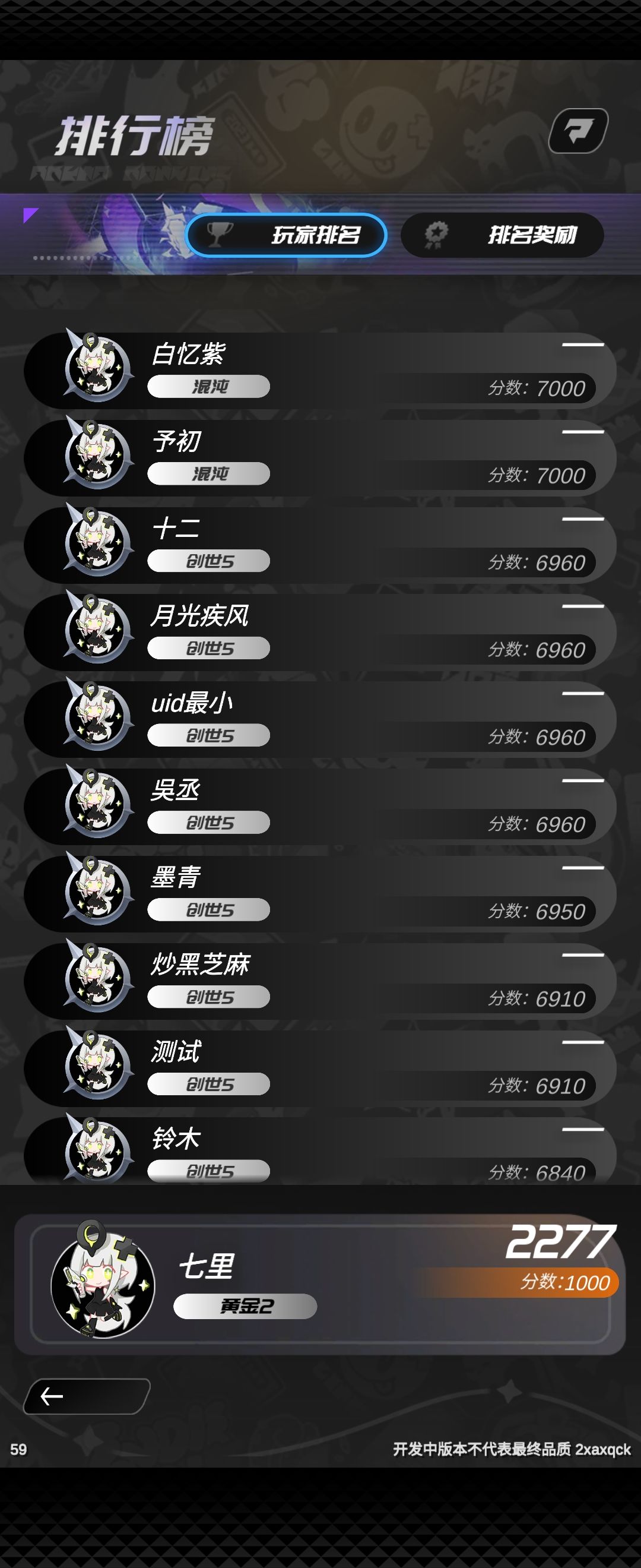 要结束了开始摆烂了啊 1