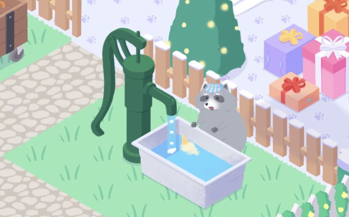 冰淇淋被洗化咯#猫猫狗狗冰淇淋截图