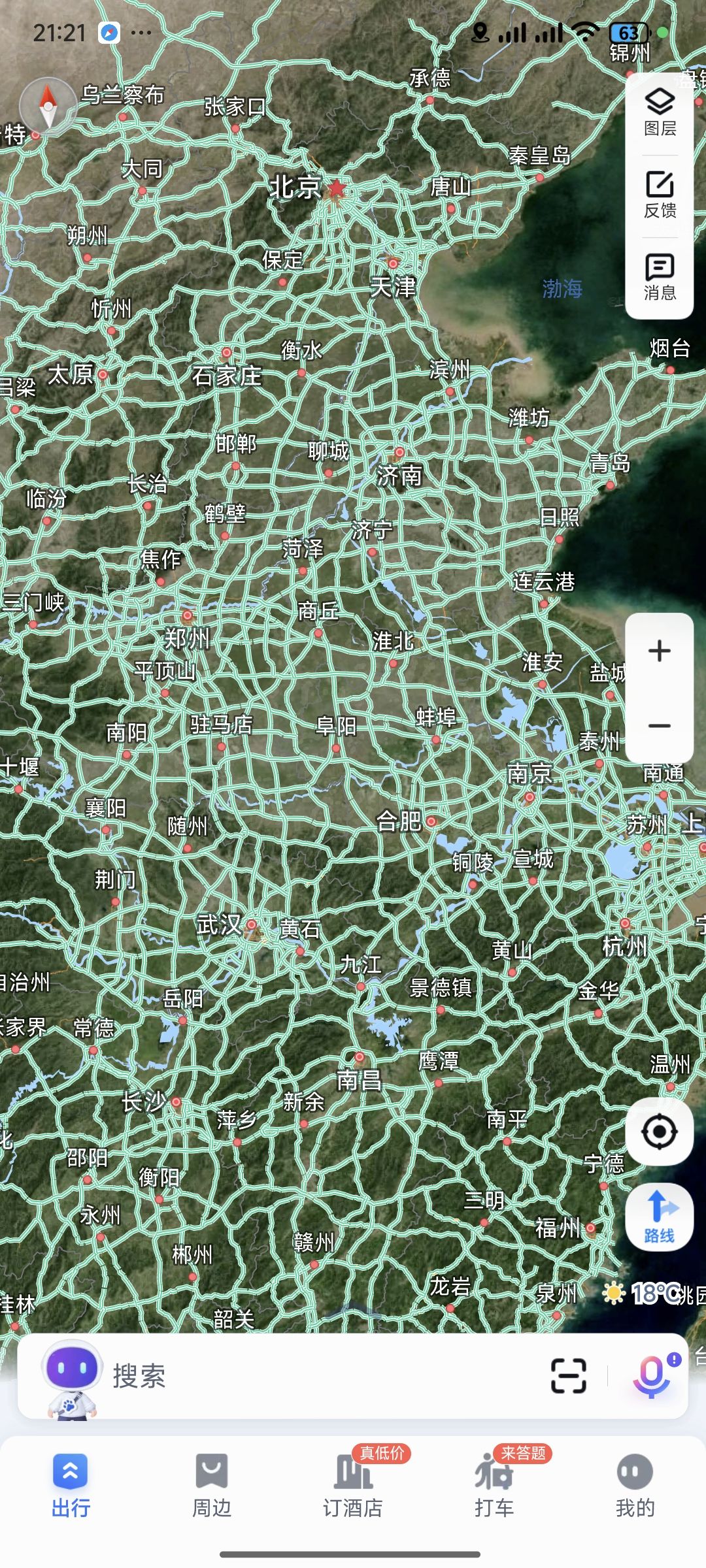 向现实地图照更 1