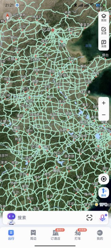 向现实地图照更