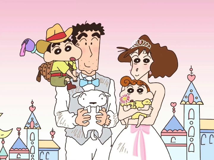 今日份壁纸——蜡笔小新横屏壁纸~截图