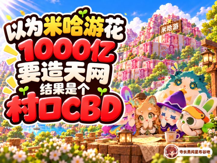 以为米哈游花1000亿要造天网,结果是个村口CBD?截图