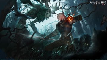 【铃兰之剑×巫师3狂猎】杰洛特壁纸