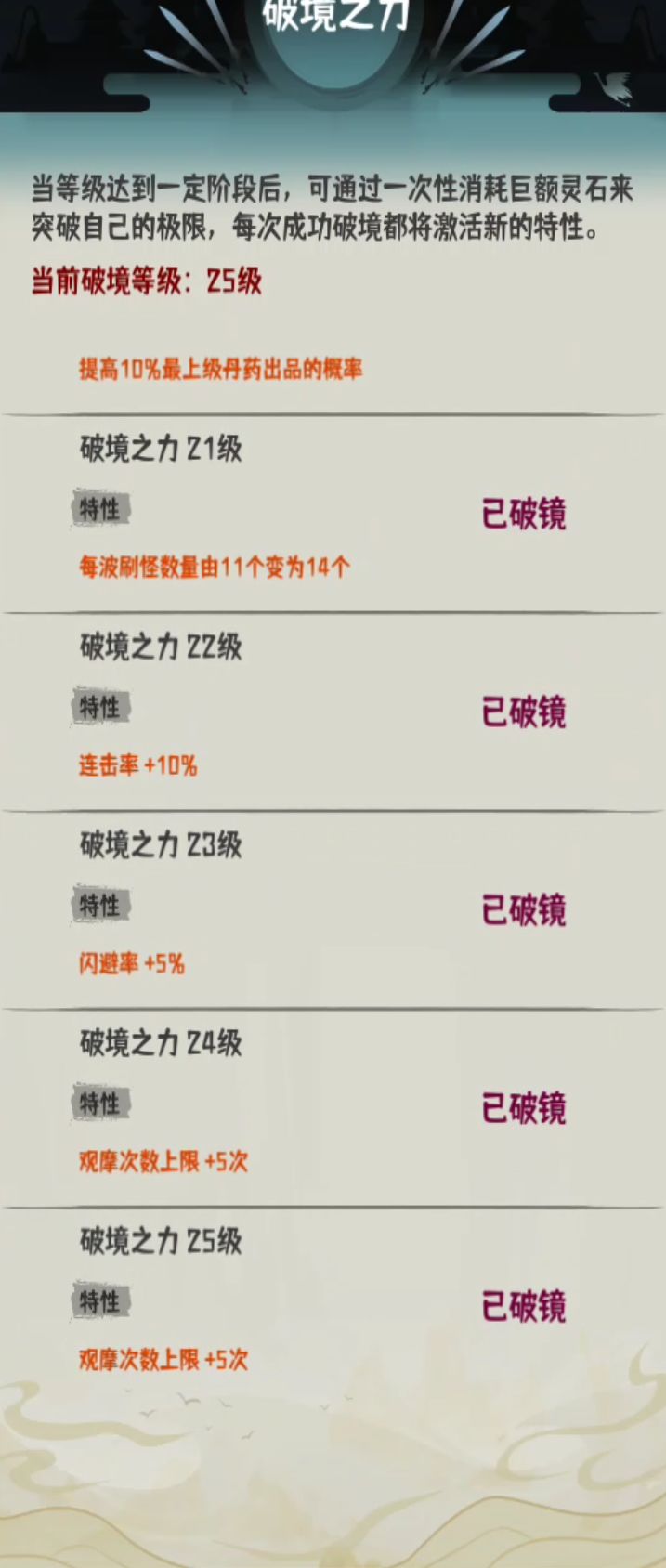 该升级的基本上都满了。 3