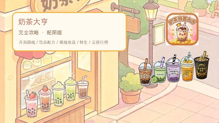 奶茶大亨完全攻略截图