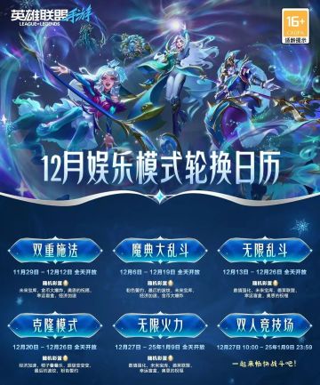 12月娱乐模式一览~