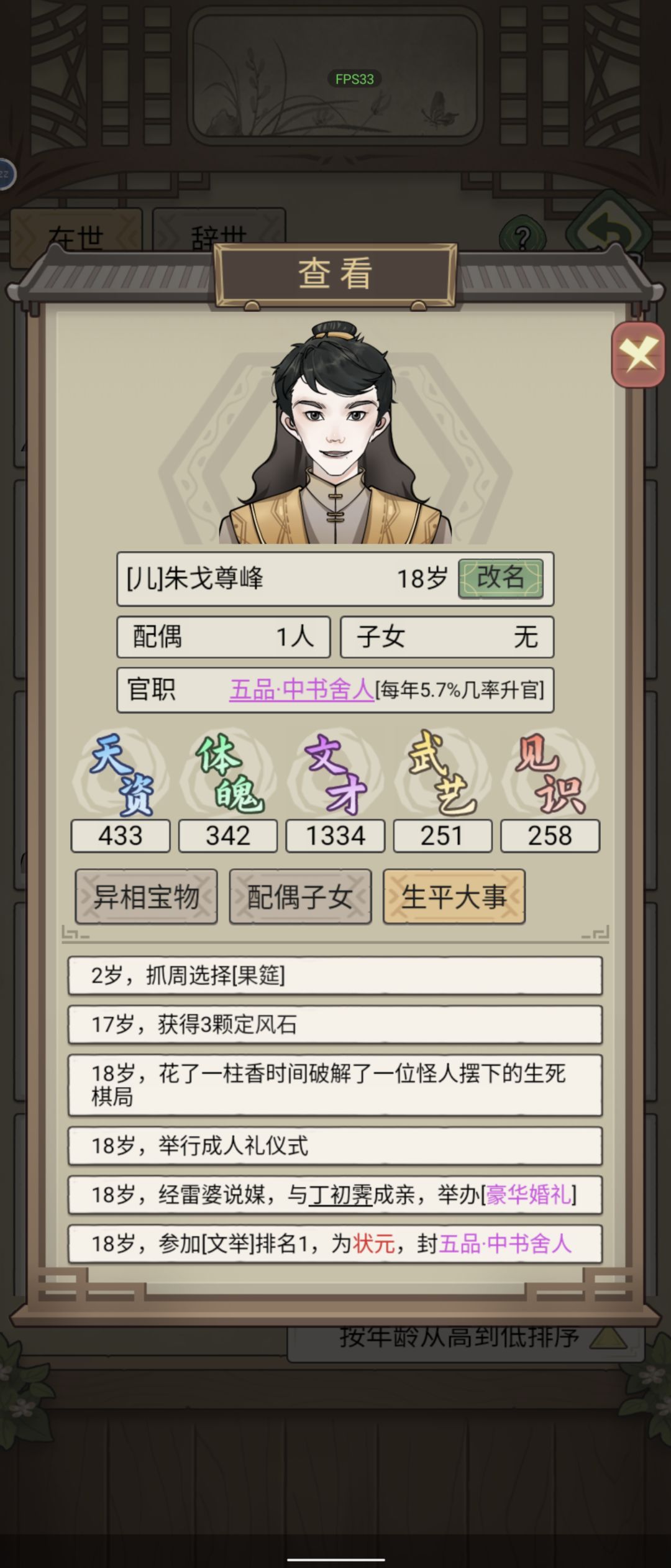 同一届科举,1300是状元,1400是探花? 2