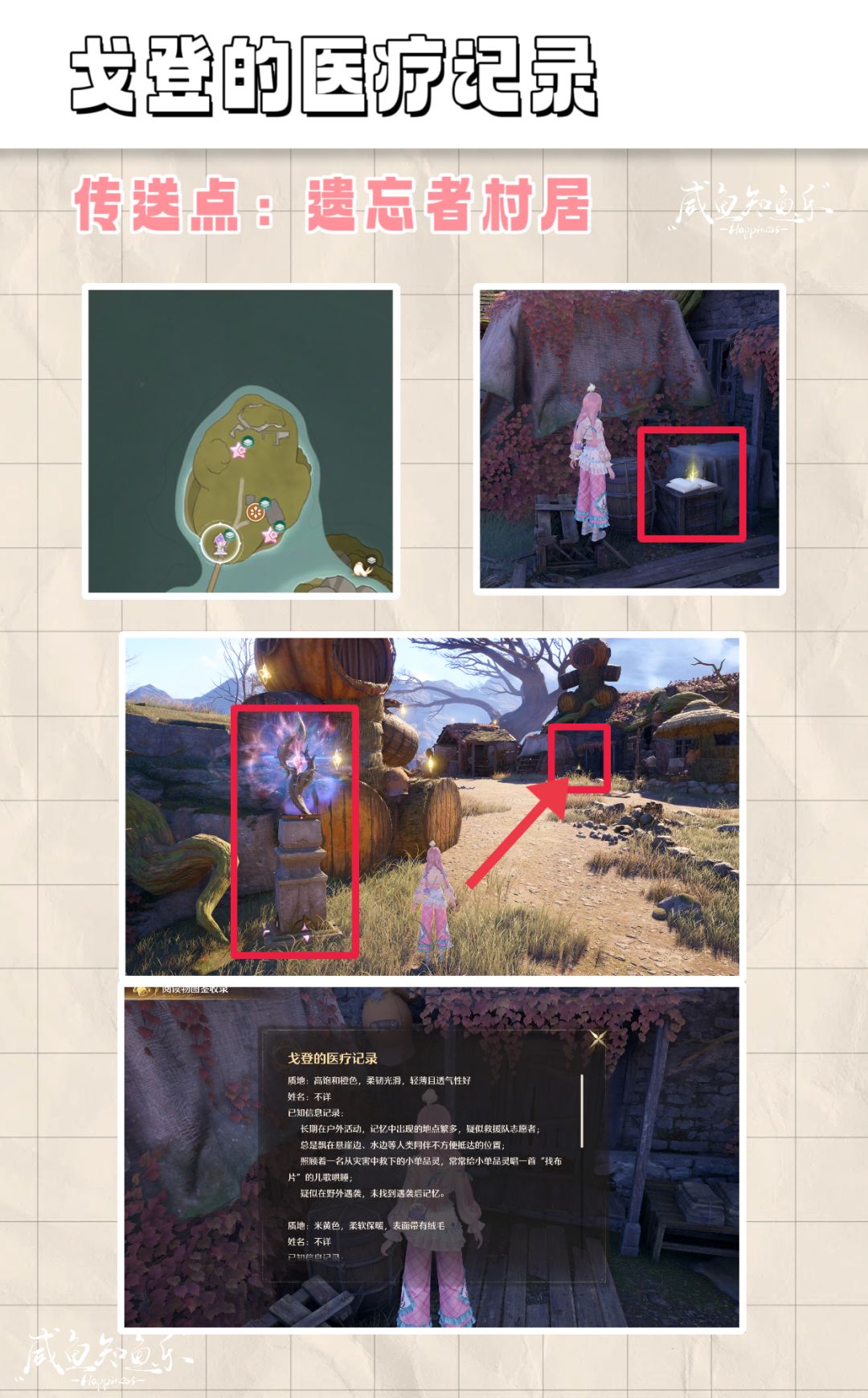 【无限暖暖】丰收季新增阅读物点位 7