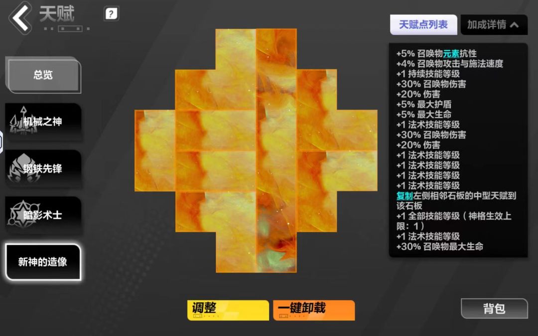 召唤统御值档位 1