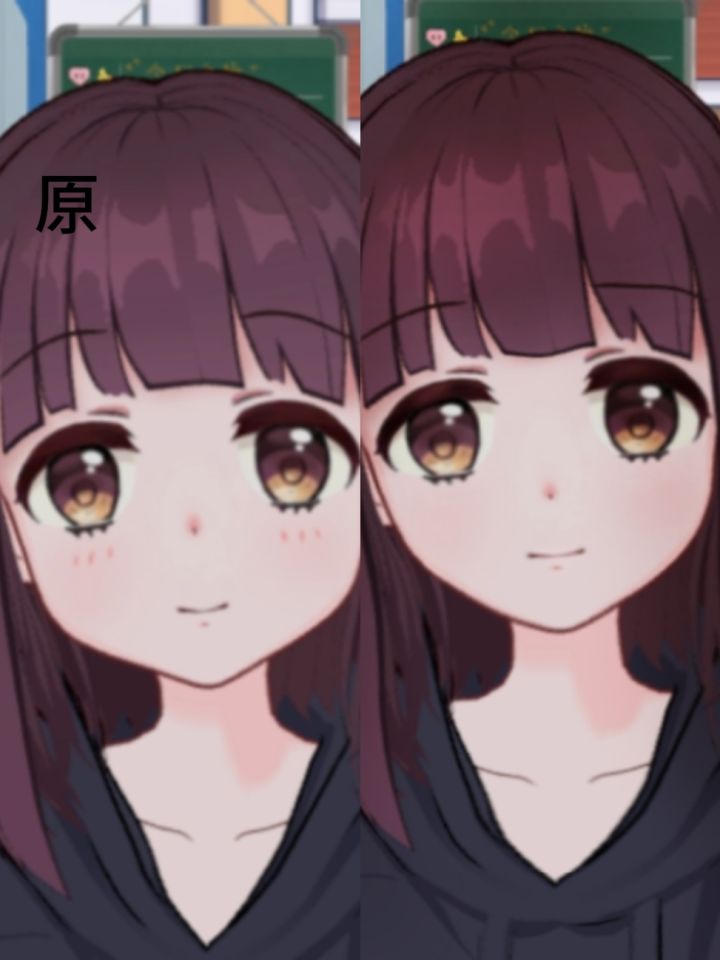 没人觉得胡桃脸模需要优化吗截图