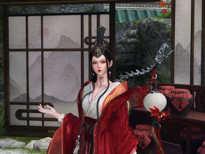 姐妹们，谁懂啊，咱门派校服也太美了～
混搭了下发型什么的，美死我了啊啊啊啊啊截图