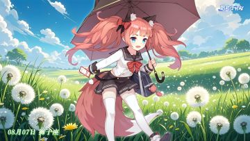 【少女生日】8月7日丨夏洛特，生日快乐~