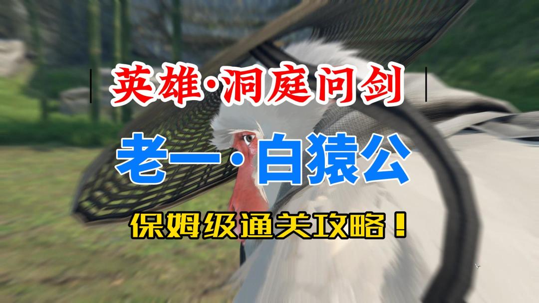 逆水寒手游英雄·洞庭问剑老一白猿公通关攻略！截图