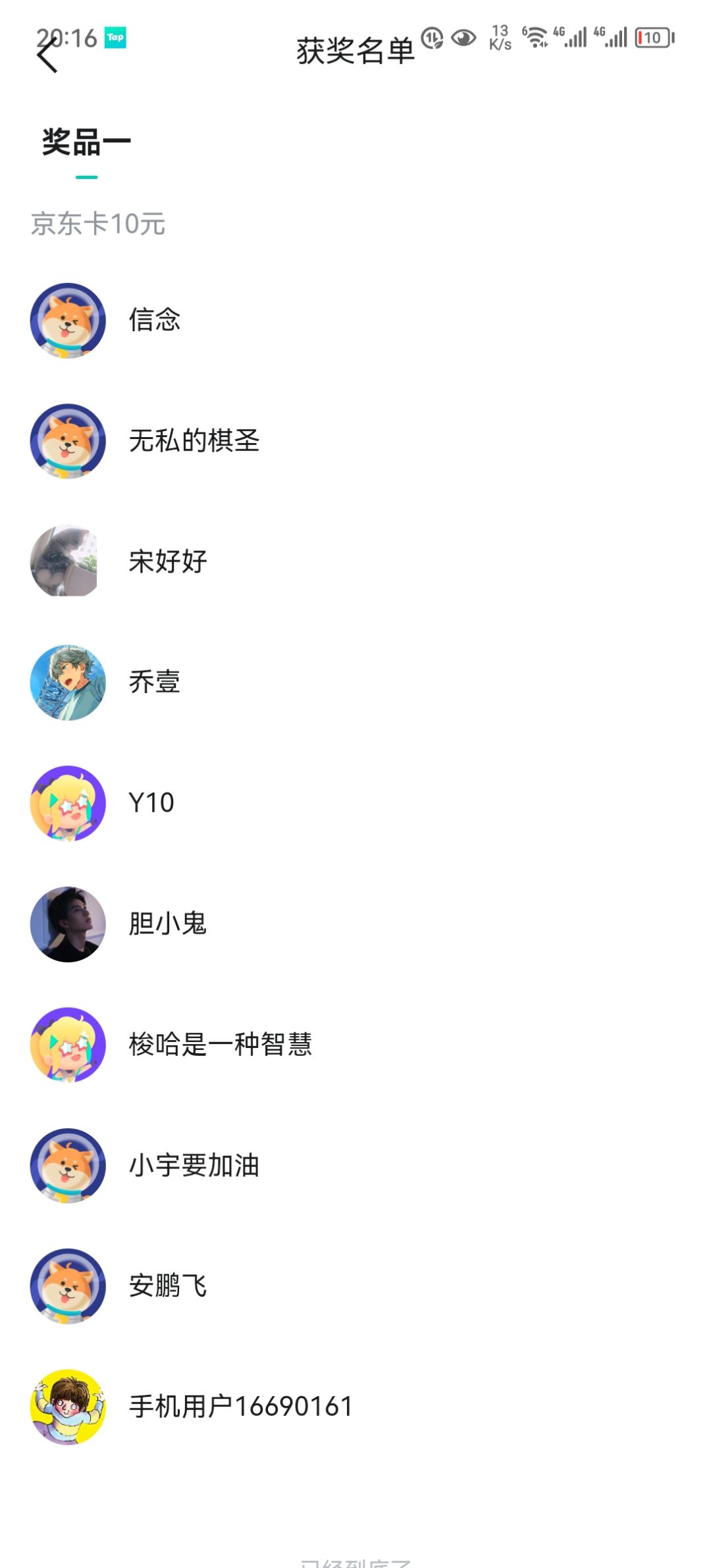 恭喜梭哈!胆小鬼等玩家获得冲榜奖励 2