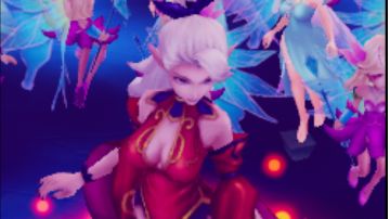 2024年，火女迎春，龙猫拜年