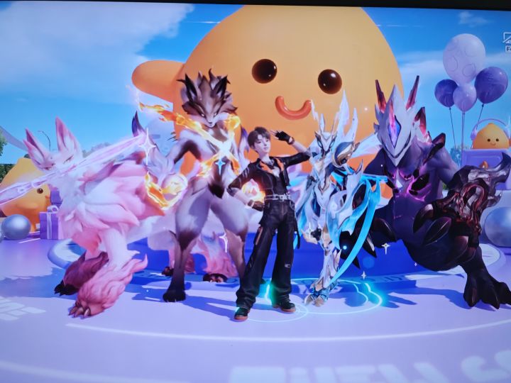 为啥拍照我两个狼的颜色都变了截图